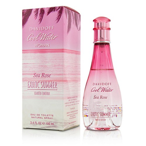 Cool Water Woman Sea Rose Exotic Summer By Davidoff - Womens Fragrance  Heaven